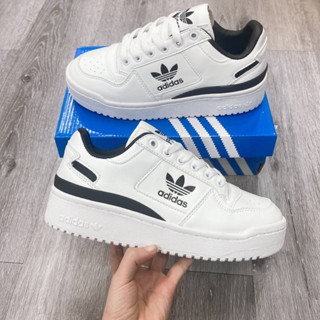 GIÀY THỂ THAO SNEAKER DAS FORUM TRẮNG FULL, DAS FORUM 84 TRẮNG ĐEN ĐỘN ĐẾ ẢNH THẬT TỰ CHỤP