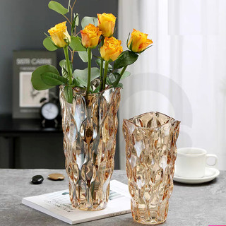  Bình hoa thuỷ tinh cao cấp QShop Decor  lọ hoa decor dáng ly lớn trang trí nội thất nghệ thuật 