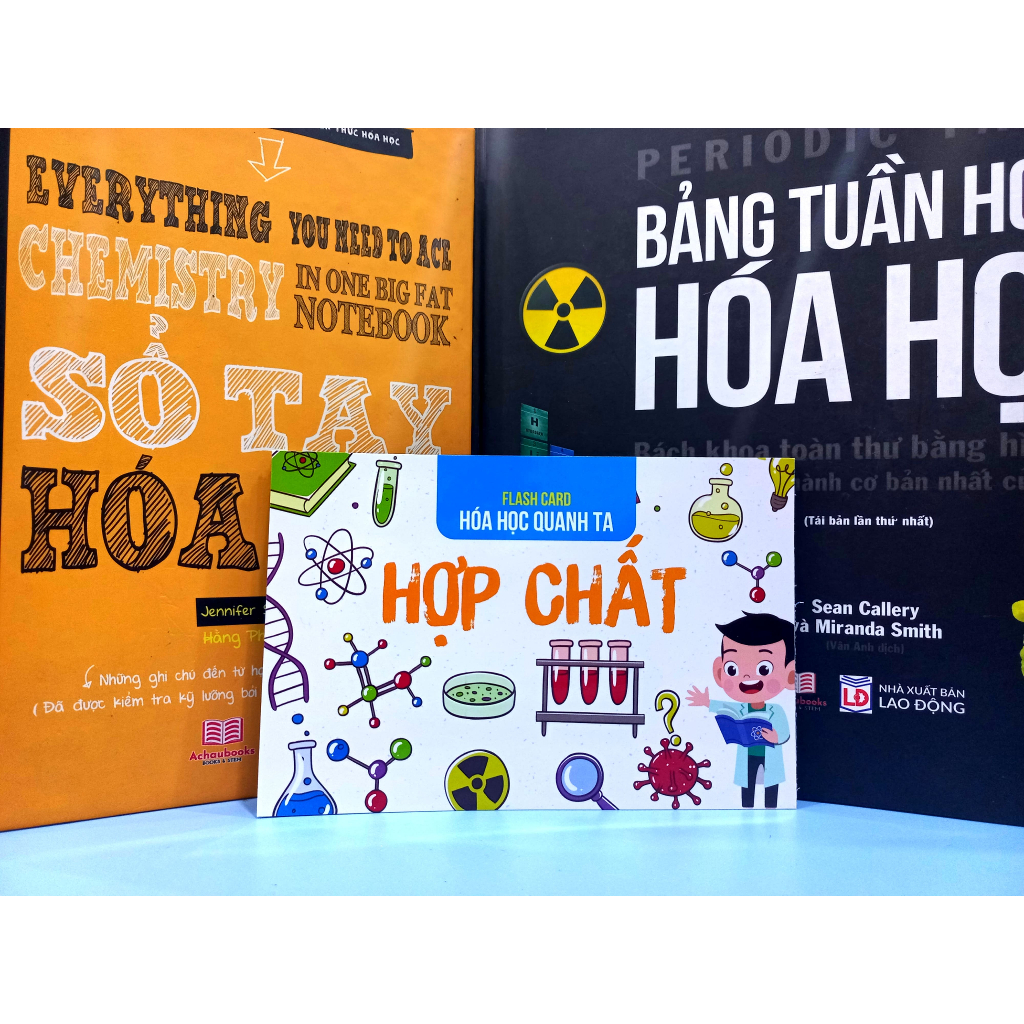 Sách Flash Card Hóa Học - Hợp Chất - Hóa Học Quanh Ta