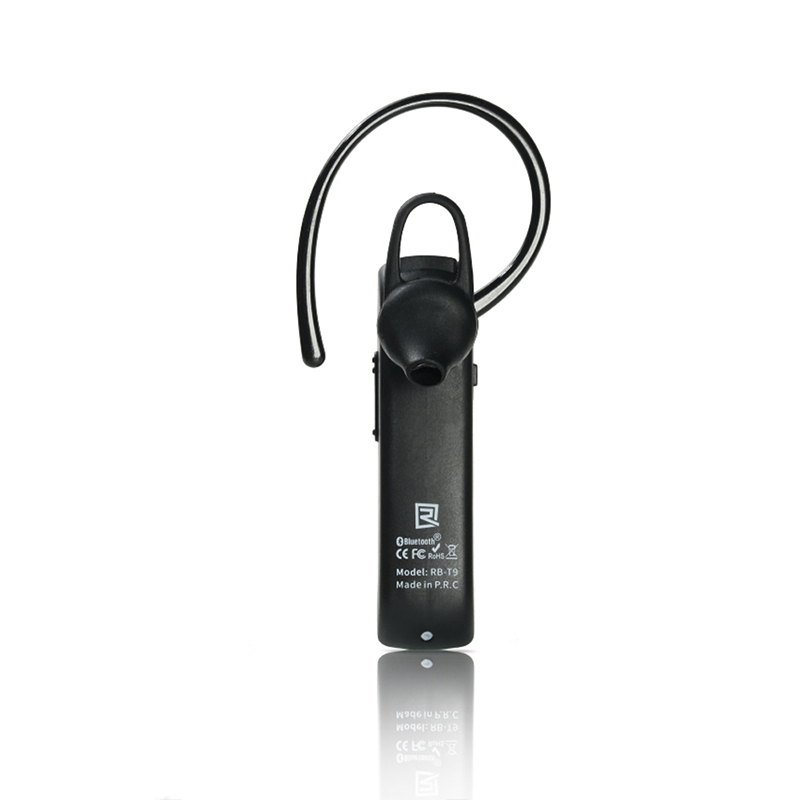 Remax Tai nghe Bluetooth không dây có mic đàm thoại cho các dòng máy RB-T9 Đen
