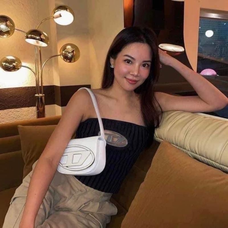 Túi xách nữ D.I E.phom cứng cáp sz20cm logo chuẩn xịn fullbox