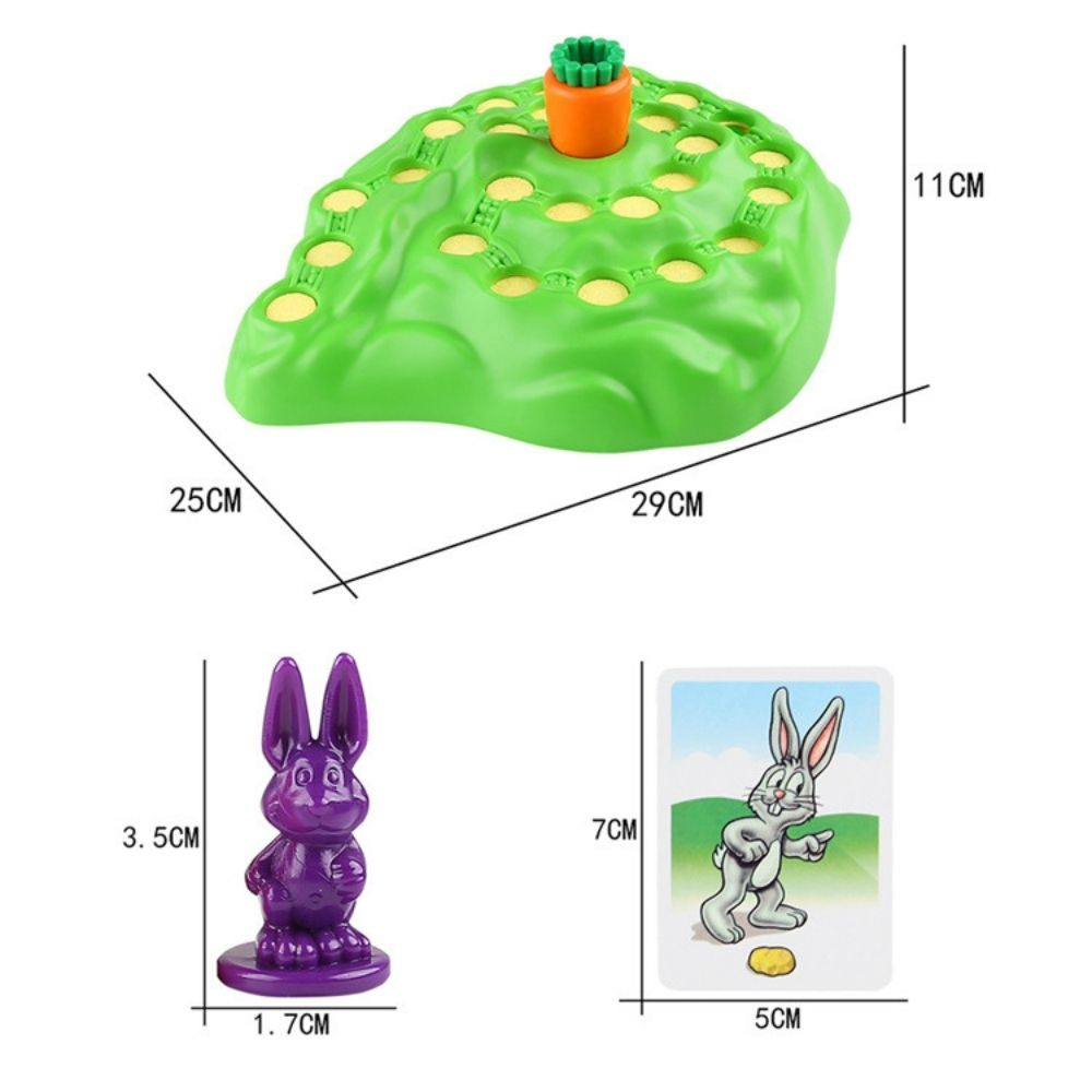 Bộ Trò Chơi Bẫy Thỏ và Rùa dễ thương vui nhộn thích hợp cho trẻ em shop LUMIDO