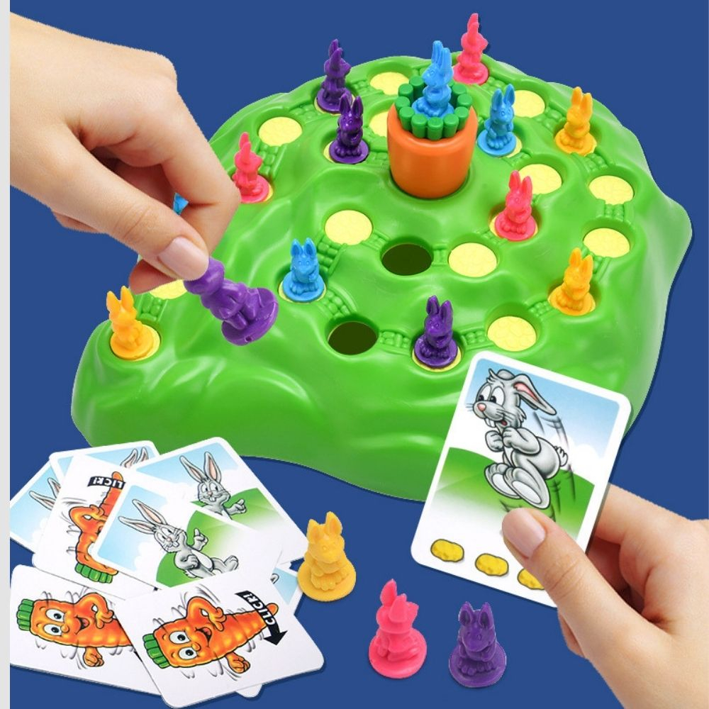 Bộ Trò Chơi Bẫy Thỏ và Rùa dễ thương vui nhộn thích hợp cho trẻ em shop LUMIDO