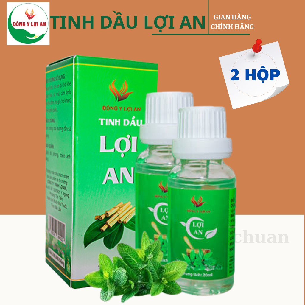 [COMBO2] Tinh Dầu Lợi An Bôi Ho Sổ Mũi Cho Bé - Date Mới _ Hàng Chuẩn