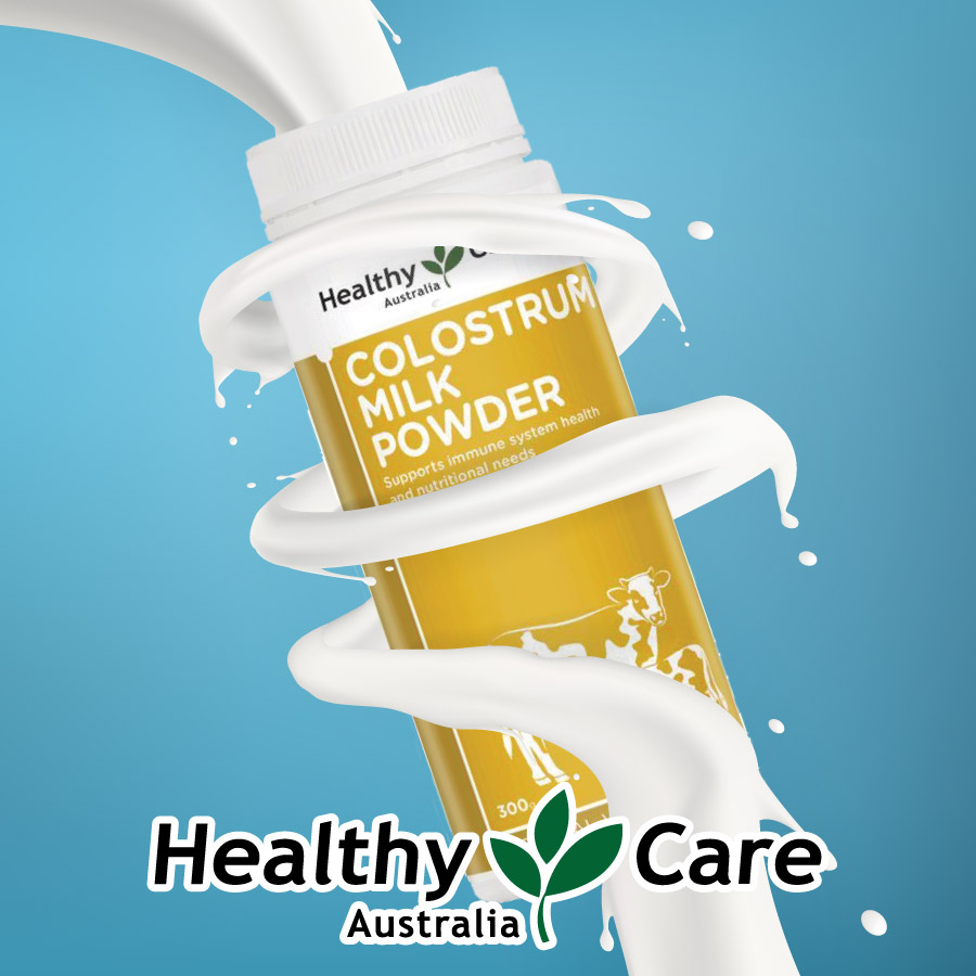 Sữa bò non Healthy Care Colostrum Milk Powder 300g bổ sung dinh dưỡng phục hồi sức khỏe