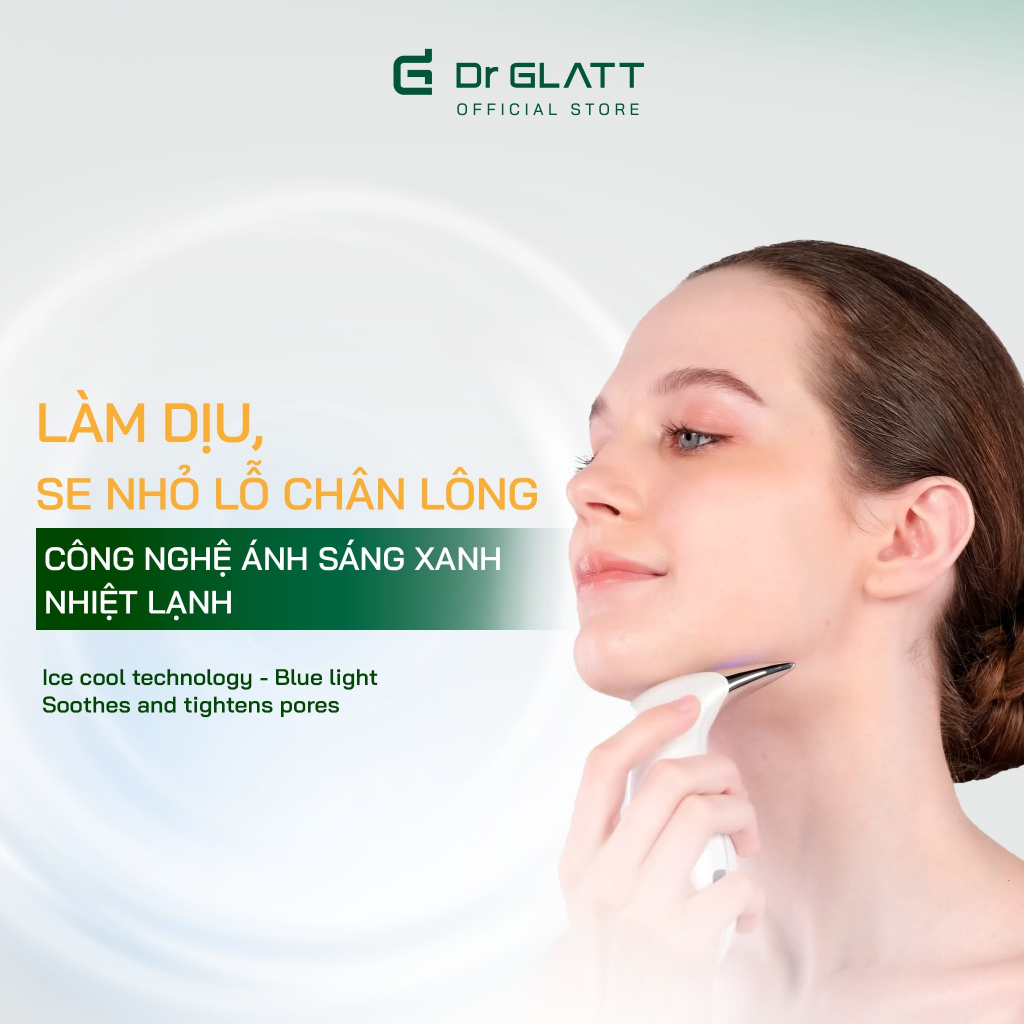 Máy Nâng Cơ Mặt Massage Chống Nhăn Tăng Sinh Collagen Trẻ Hoá Da DR GLATT LIFA 2.0