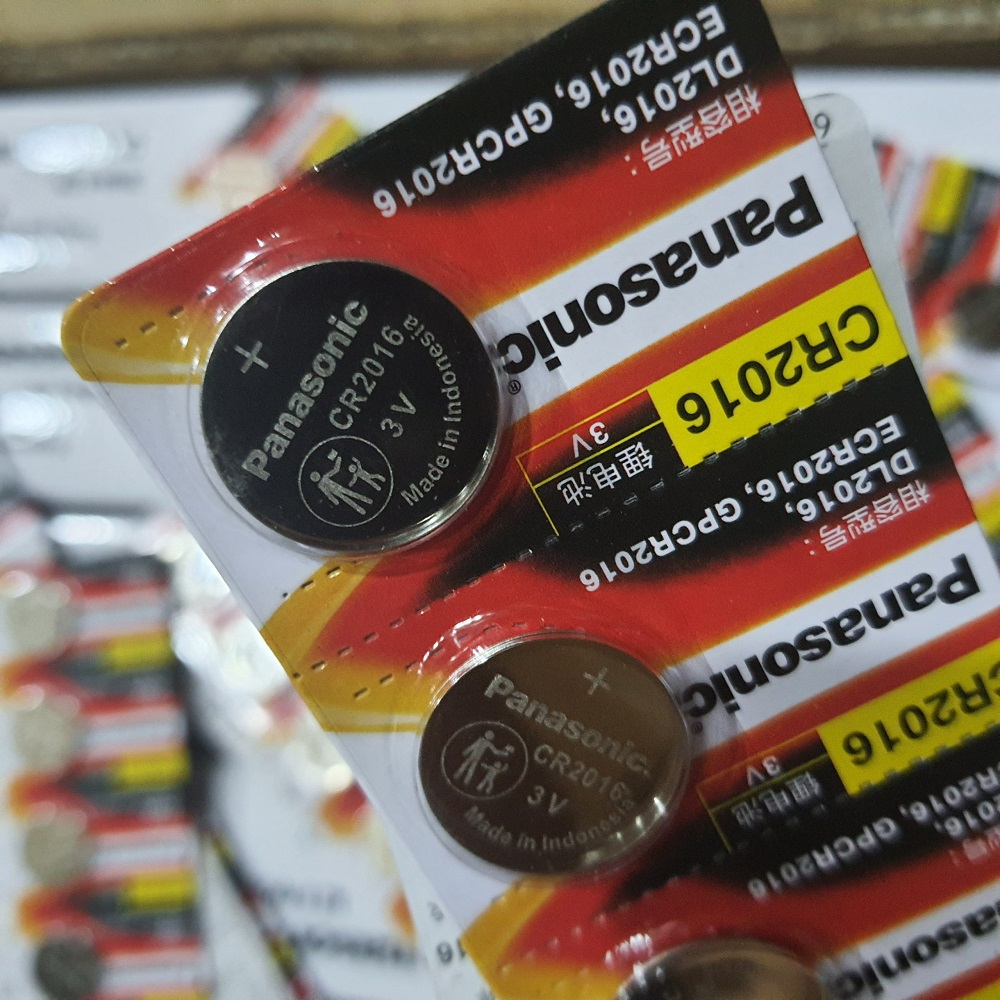 Vỉ 5 pin 2032 2025 2016 Panasonic dùng cho chìa khoá ô tô khoá thông minh pin cúc áo pin cmos HÀNG CHÍNH HÃNG