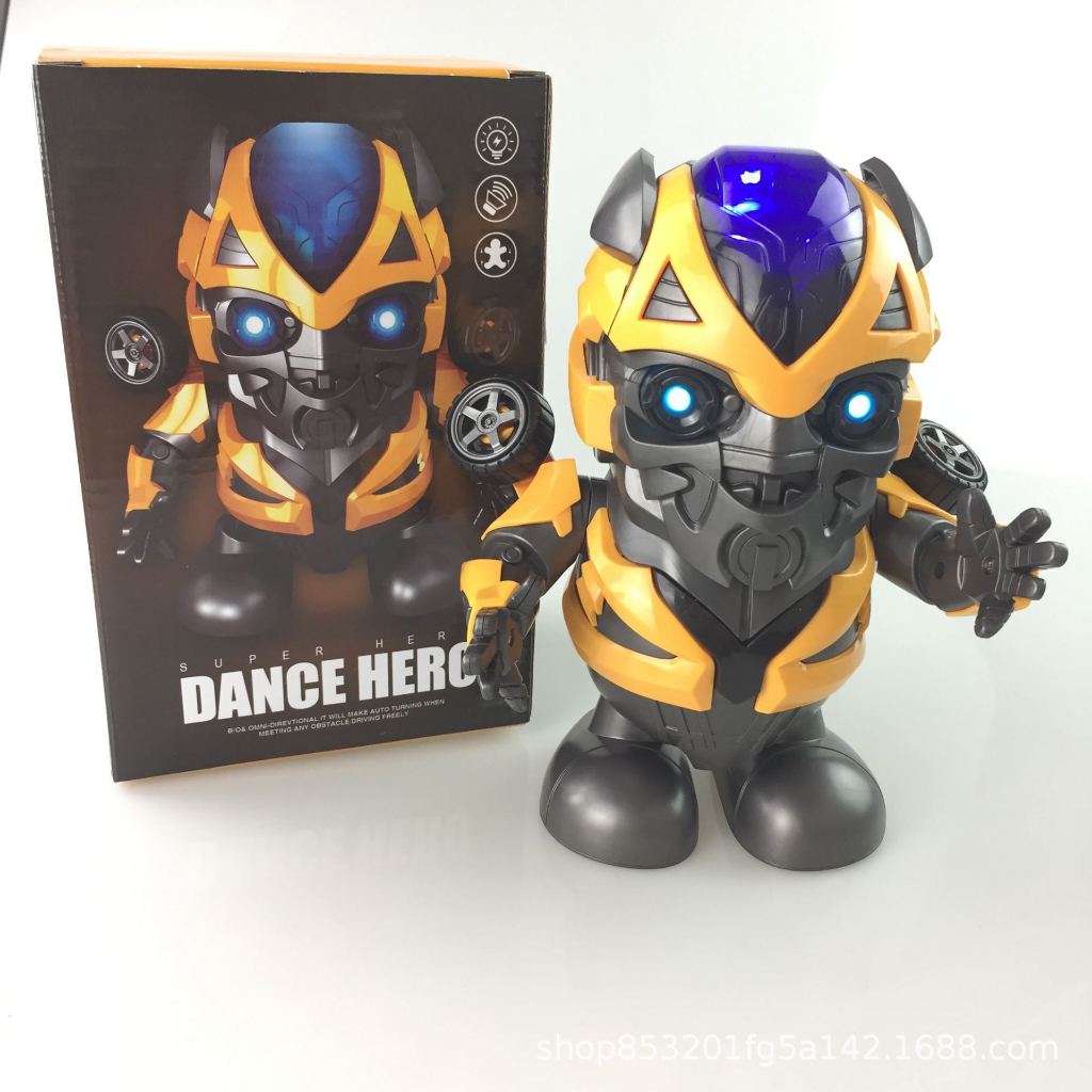 Dance Hero đồ chơi Robot nhảy múa Siêu Nhân nhảy múa vui nhộn cho bé Tặng Kèm Pin