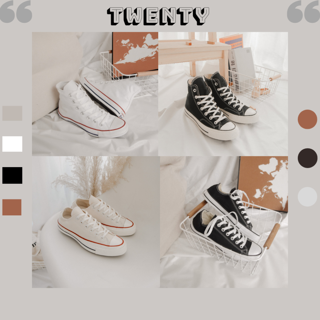 Giày Converse_Cổ Thấp Và Cao Nam Nữ,Giày CV 1970s Cổ Thấp Và Cao Dành Cho Nam Nữ Hàng Đẹp Full Box Bill