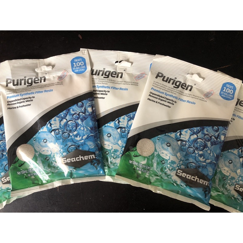 Seachem Purigen cao cấp khử màu và mùi hôi cho bể cá - 100ml và 250ml