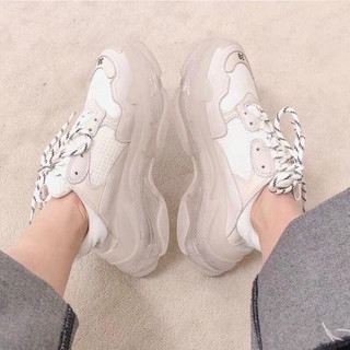 (Order-ảnh thật ở cuối) Giày sneakers nữ đế trong hàng QC cao cấp