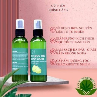 Xịt dưỡng mọc tóc bưởi xanh