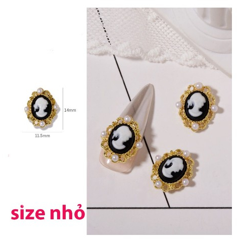 Mẫu charm nơ thiên thần trang tri móng nail  mã 20-27
