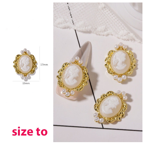 Mẫu charm nơ thiên thần trang tri móng nail  mã 20-27