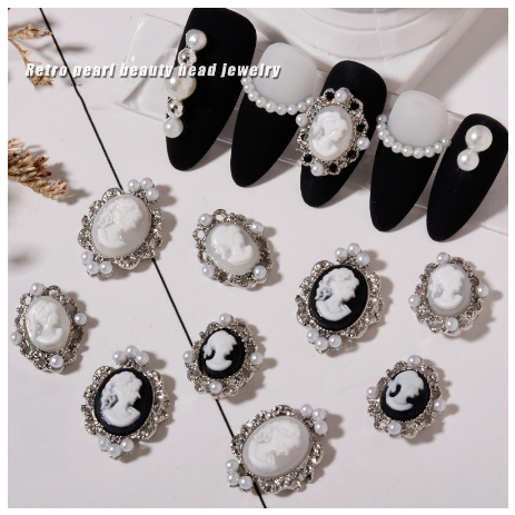 Mẫu charm nơ thiên thần trang tri móng nail  mã 20-27