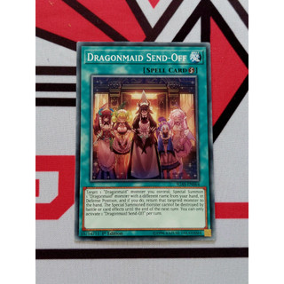 Thẻ bài mint90 yugioh spell dragonmaid send-off - igas-en064 - common