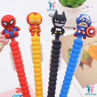 Bút chì bấm siêu nhân hoạt hình người nhện ngòi 0.5mm