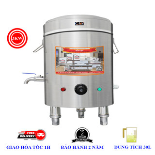 Nồi điện 30L inox 304 nấu phở, hầm xương đa năng chính hãng CNV