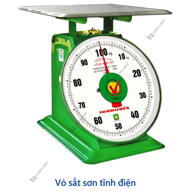 Cân đồng hồ Nhơn Hòa 60KG, 100KG, 120KG mặt số 10", 11"