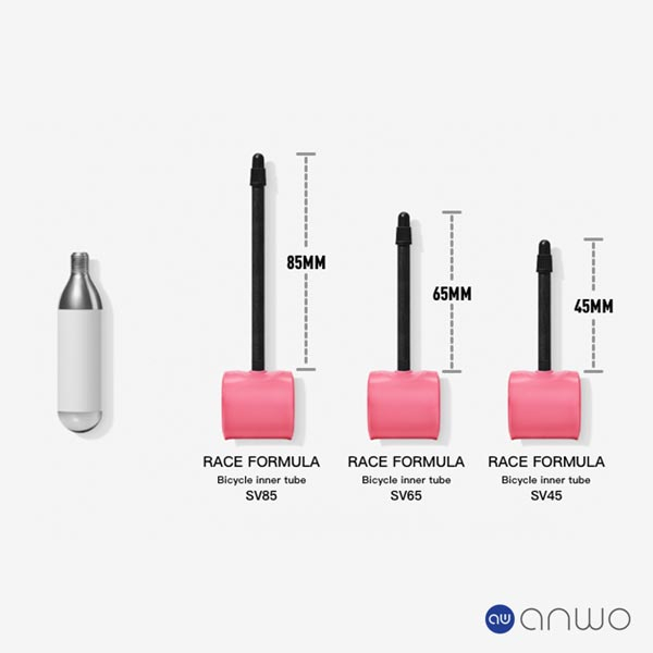 Ruột Xe Đạp Siêu Nhẹ RideNow Super Light, Đủ Size Cho Các Dòng Xe Đạp, Siêu Nhẹ Chỉ 24g, Van Nhỏ SV45/65/85mm