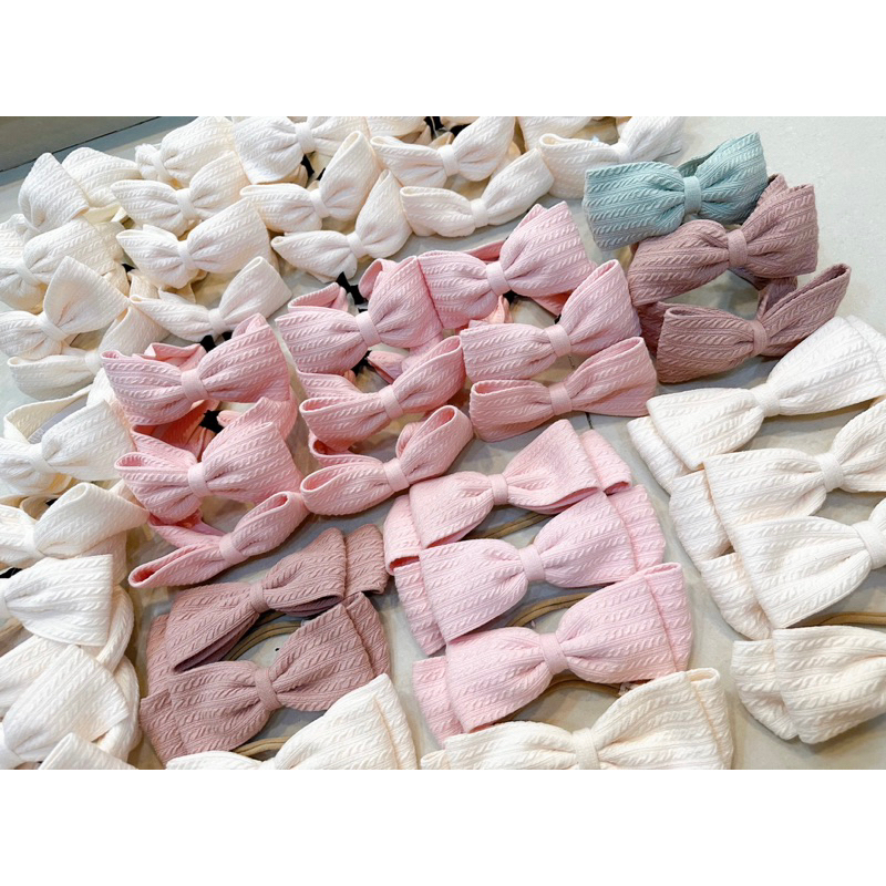 Dear.Nini - Bờm/turban chất len Hàn Quốc. Nguyên liệu nhập Hàn.