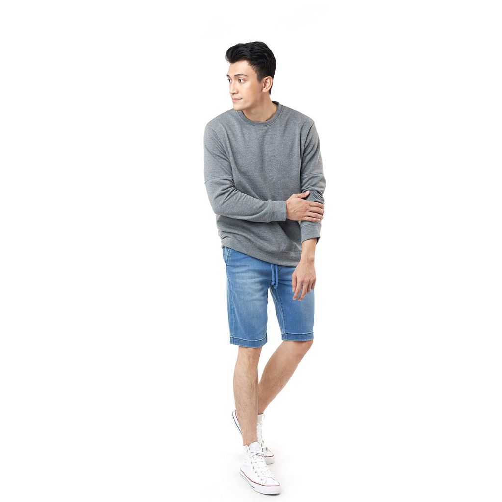 Ninomaxx Áo hoodies Basic nam tay dài 2111045