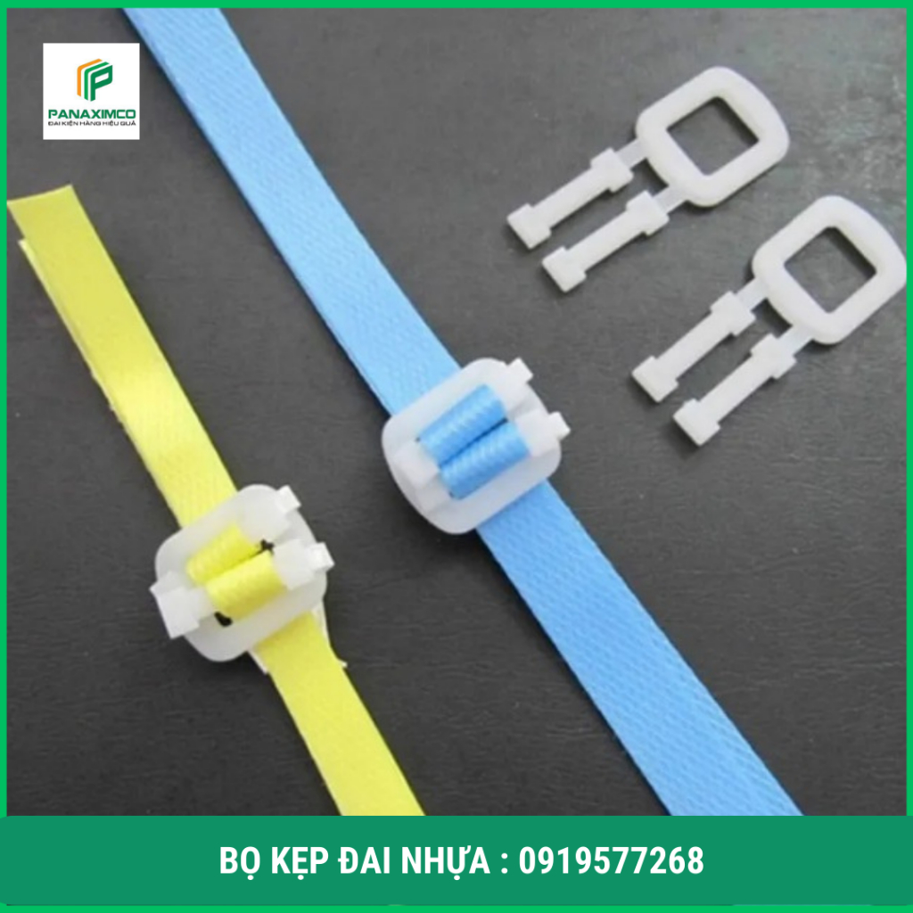 Bọ Nhựa Siết Dây Đai PANAXIMCO HƯNG THỊNH, tên khác Bọ Siết Đai/ Khóa Đai Nhựa