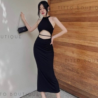 ĐẦM BODY 2DÂY PHỐI NƠ NHÚN THUN TÔN DÁNG 3V SANG CHẢNH HÀNG QC CC