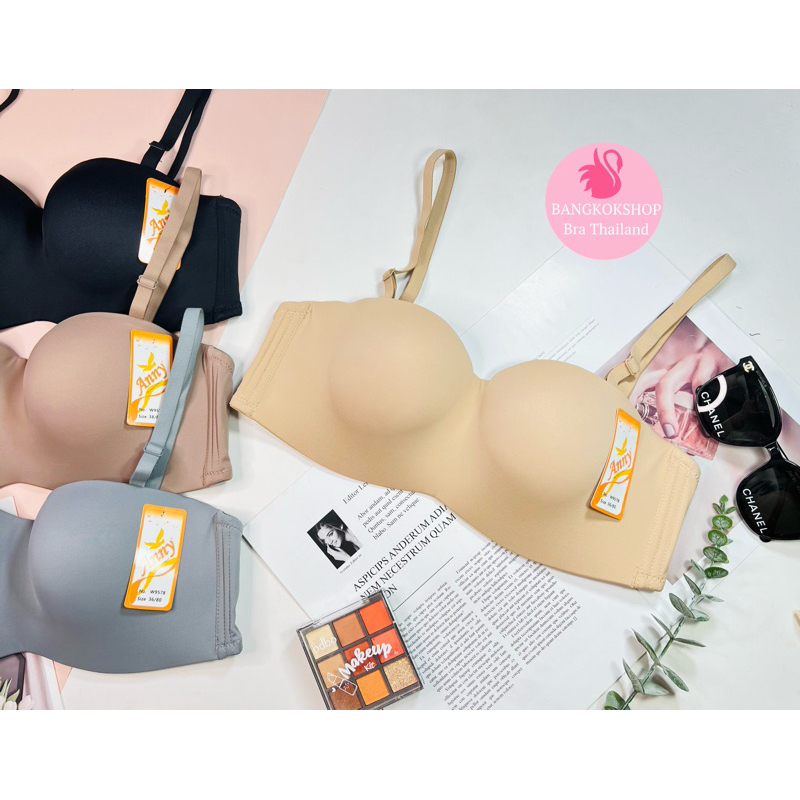 Áo Ngực chống tụt Thái Lan BigSize Có Gọng Nâng Ngực, Không Đệm áo CUP C Quả To ôm hết ngực BeeNa 9578