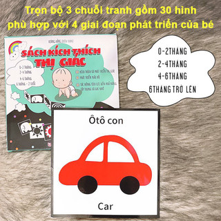 Sách kích thích thị giác cho bé