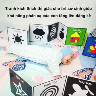 Sách kích thích thị giác cho bé