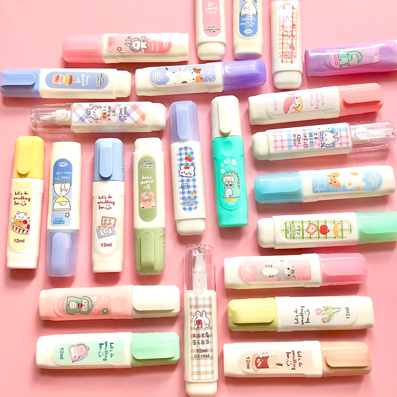 Bút Xoá Nước Hoạ Tiết Dễ Thương