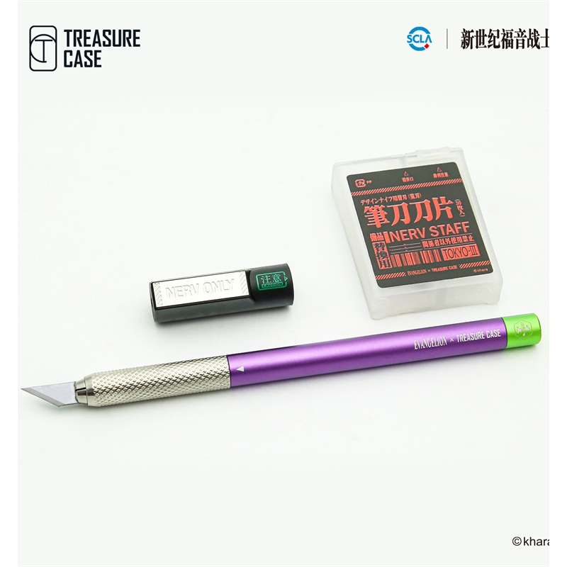 Dao gọt Mô Hình Treasure Case X Evangelion type 01 Fullmetal Design