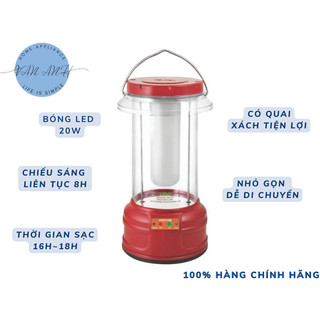 Đèn sạc kentom kt-302 20w