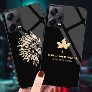 Ốp lưng xiaomi redmi note 12 4g, note 12 5g, note 12 pro 4g, note 12 pro 5g lưng kính cường lực cao cấp, sáng bóng