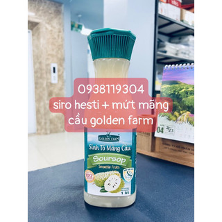 Mứt sinh tố Đào Dâu Vải  mãng cầu goldenfoam 1lít ĐỦ VỊ