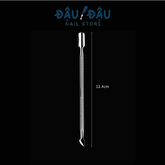 Cây đẩy da chết, cây sủi da inox 2 đầu cao cấp - Phụ kiện nail chuyên nghiệp