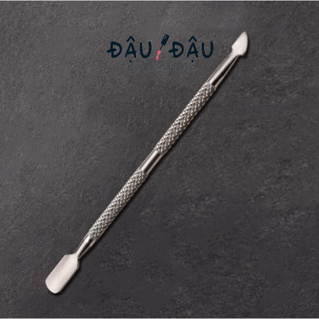 Cây đẩy da chết, cây sủi da inox 2 đầu cao cấp - Phụ kiện nail chuyên nghiệp
