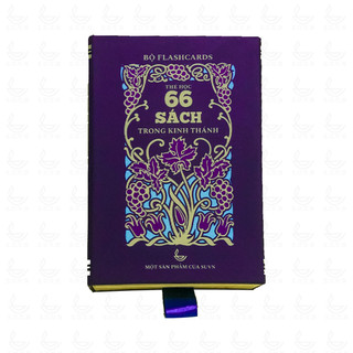 Ttl/ flash cards – thẻ học 66 sách trong kinh thánh