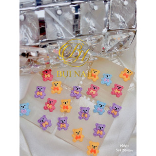 Charm g ấu m261 set 20viên