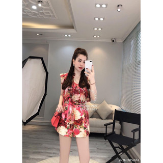 Set bộ voan tơ hoa amezi cao cấp