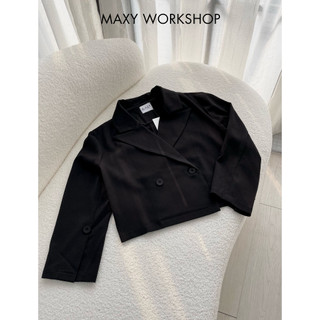 Áo khoác tay lửng elite blazer Maxy Workshop