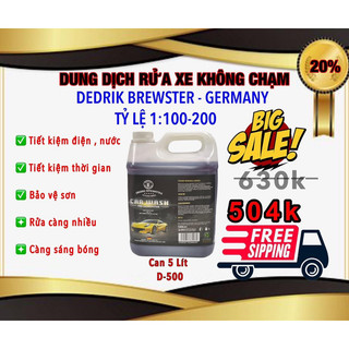 Dung dịch rửa xe không chạm, nước rửa xe không chạm dedrik brewster 5l