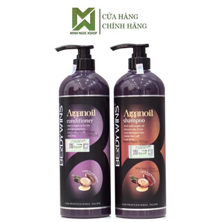 Dầu gội xả phục hồi Berdywins Arganoil 1000ML chính hãng
