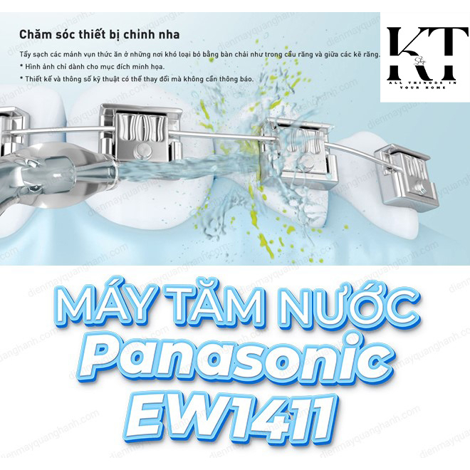 Máy tăm nươc panasonic ew1411 phiên bản cao cấp nội địa Đức