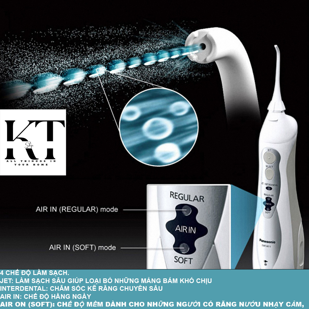 Máy tăm nươc panasonic ew1411 phiên bản cao cấp nội địa Đức