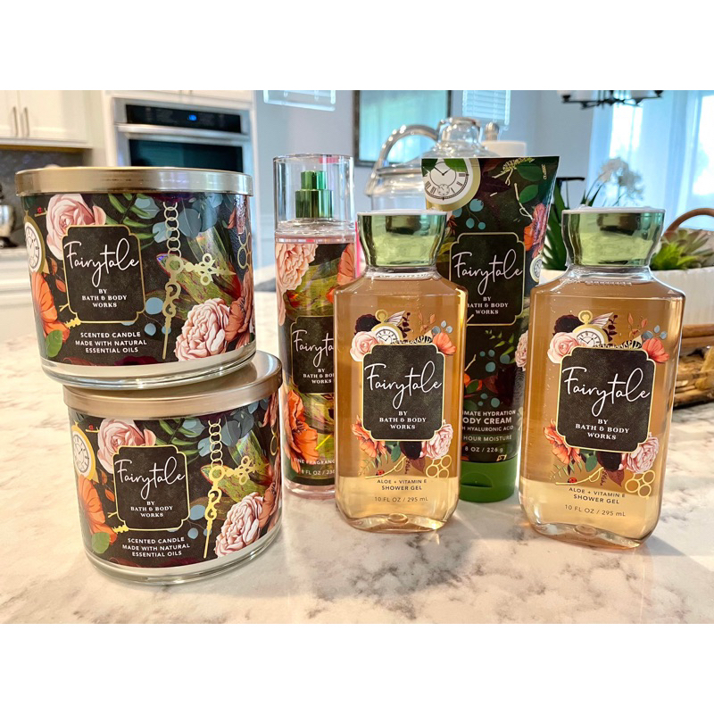 Bộ sữa tắm - Lotion - Cream - Xịt thơm FAIRYTALE