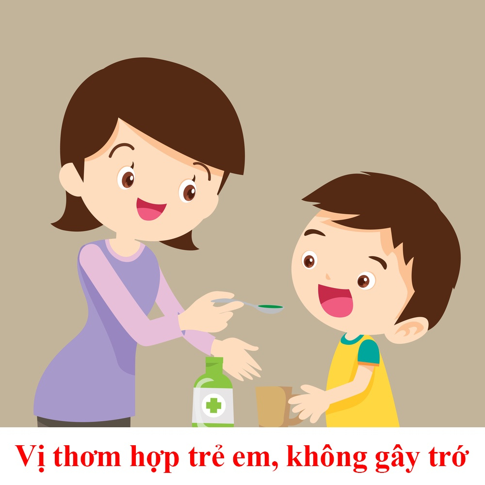 SIRO 1WAY - Giảm Ho, Đờm Cho Trẻ, An Toàn Cho Trẻ Nhỏ