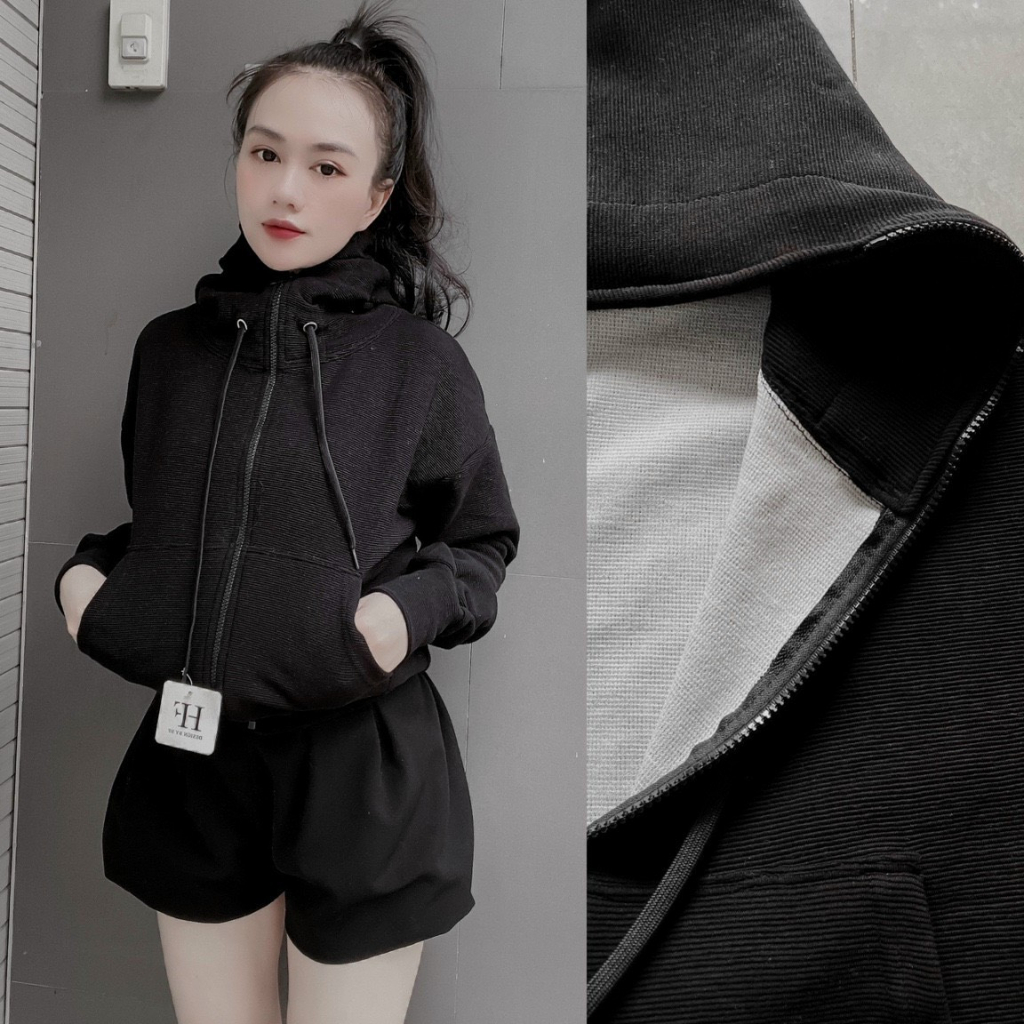 ÁO KHOÁC NỮ CHỐNG NẮNG ĐI CHƠI CUTE HOT TREND VẢI NỈ DÀY DẶN