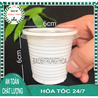 Ly nhựa trắng sữa 120ml